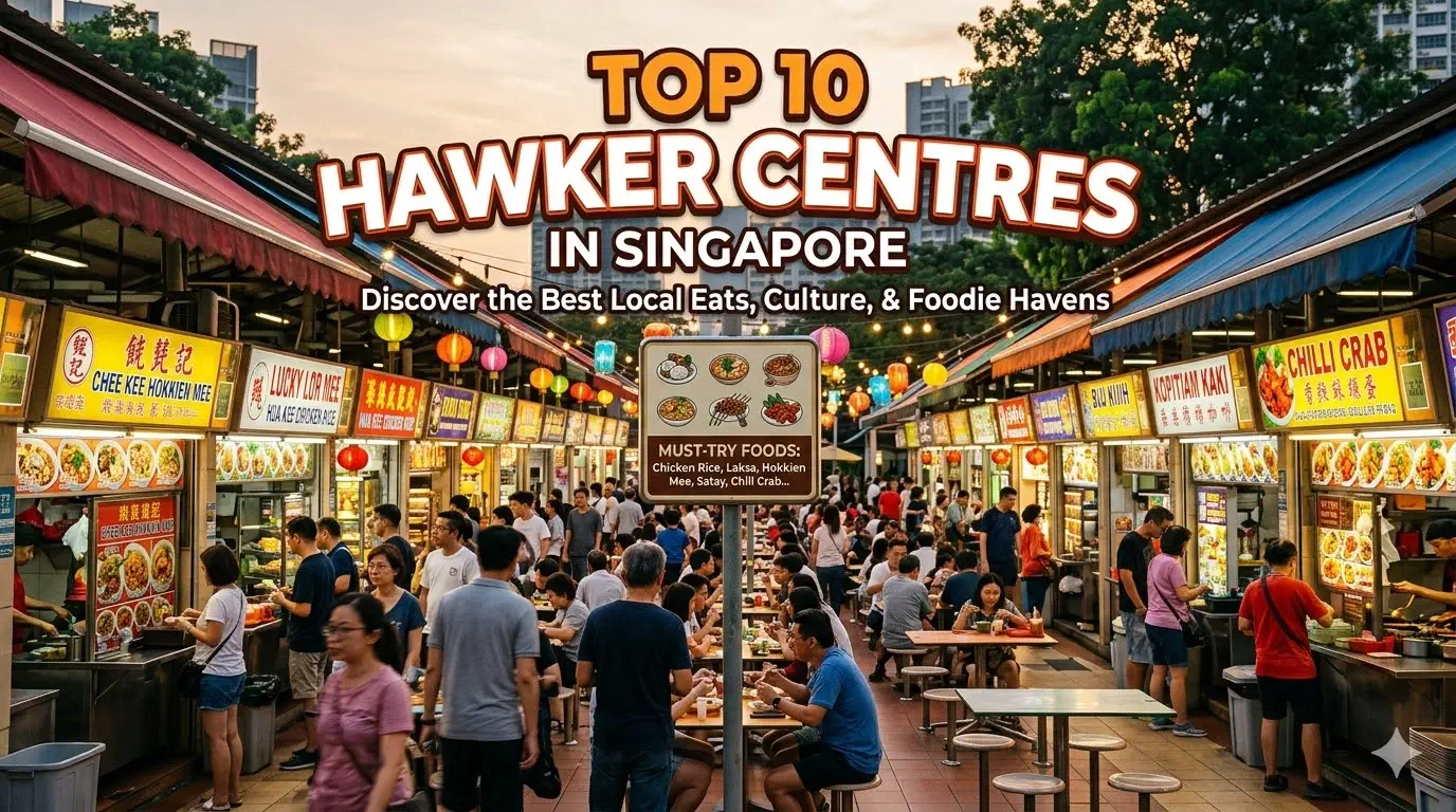 Top 10 Hawker Centres in Singapore