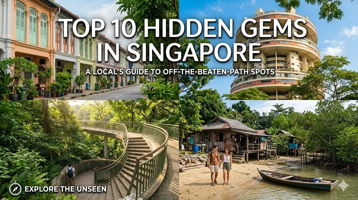 Top 10 Hidden Gems in Singapore