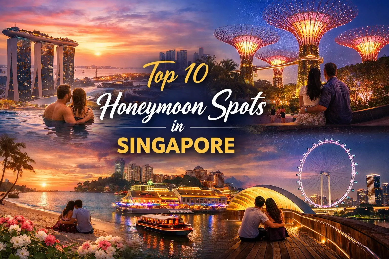 Top 10 Honeymoon Spots in Singapore
