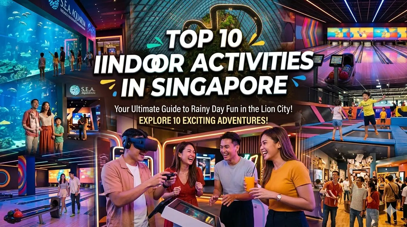 Top 10 Indoor Activities in Singapore