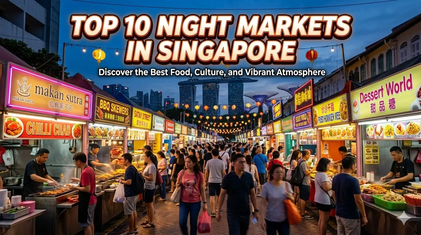 Top 10 Night Markets in Singapore