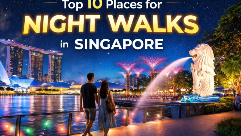 Top 10 Places for Night Walks in Singapore