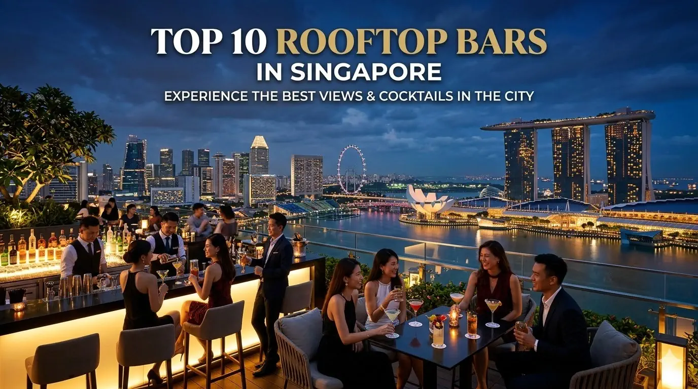 Top 10 Rooftop Bars in Singapore