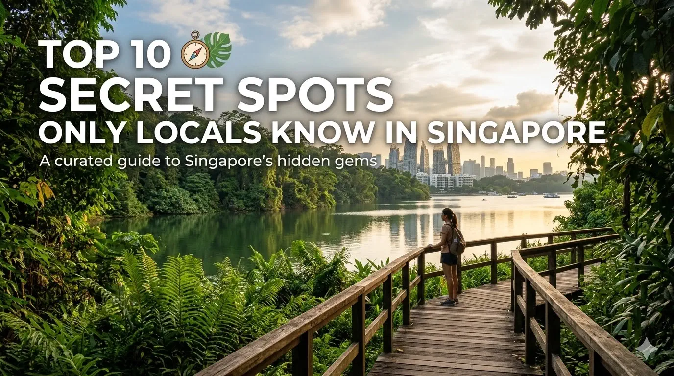 Top 10 Secret Spots Only Locals Know in Singapore