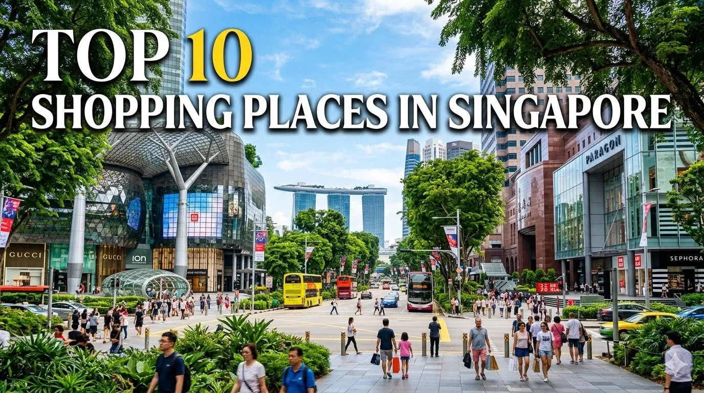 Top 10 Shopping Places in Singapore