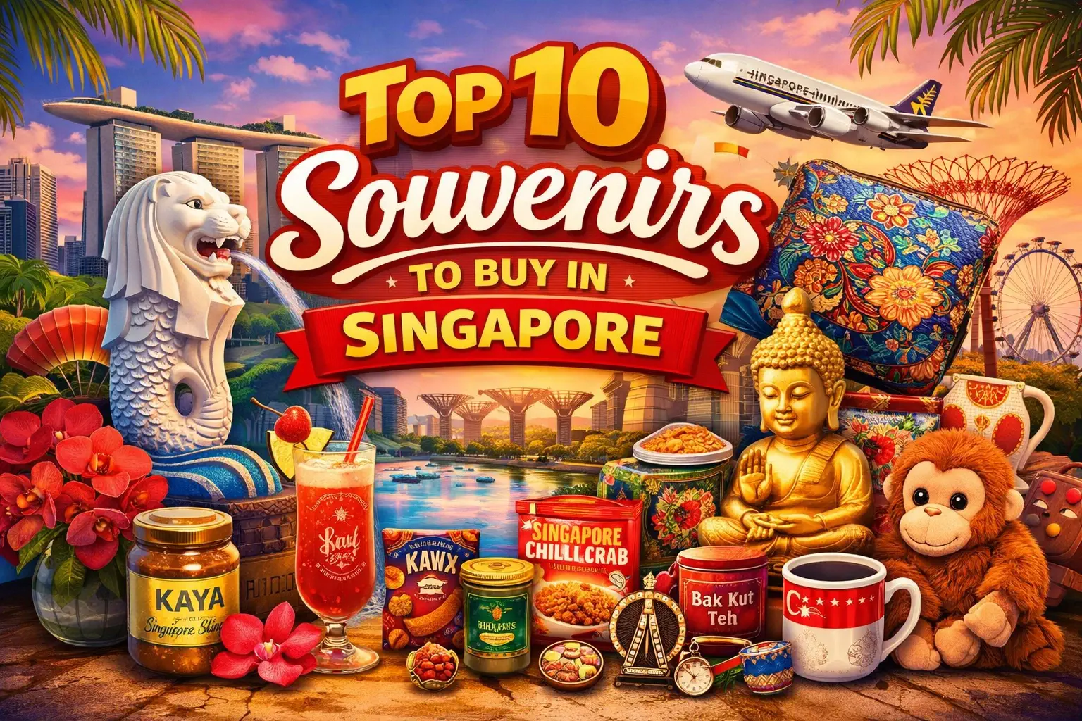 Top 10 Souvenirs to Buy in Singapore