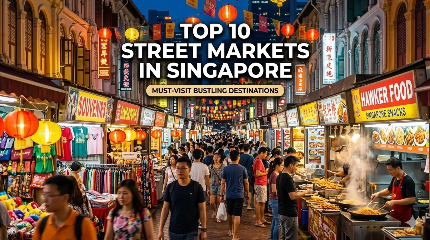 Top 10 Street Markets in Singapore