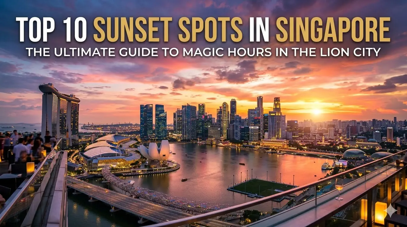 Top 10 Sunset Spots in Singapore