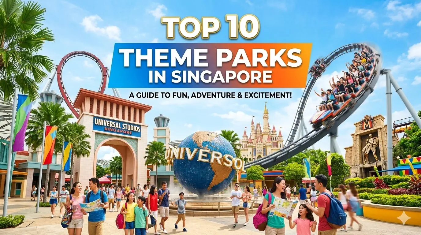 Top 10 Theme Parks in Singapore