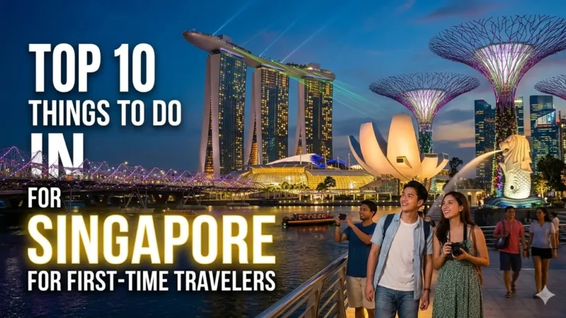 Top 10 Things to Do in Singapore for First-Time Travelers