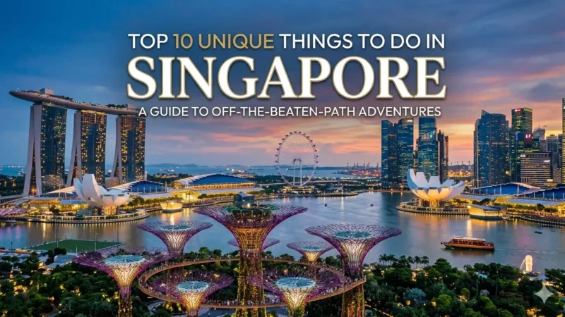 Top 10 Unique Things to Do in Singapore