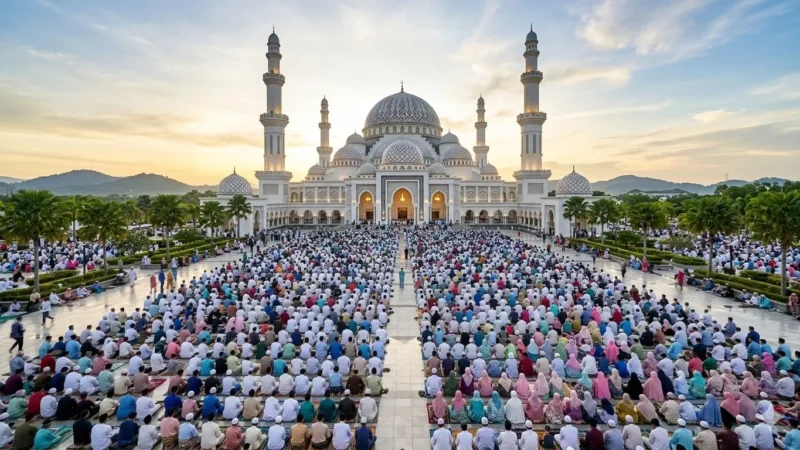 Top 15 Mosques in Malaysia for Eid al-Fitr Prayer