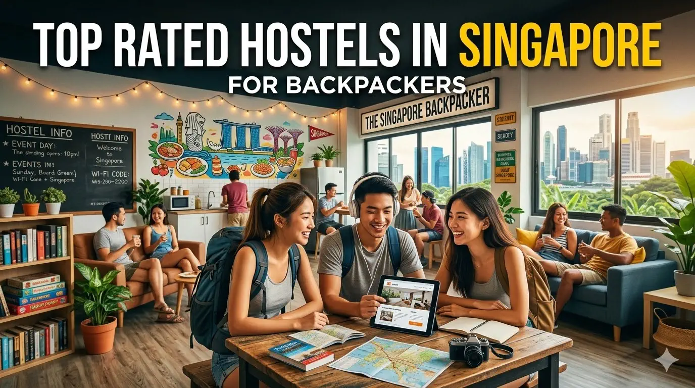 Top Rated Hostels in Singapore for Backpackers