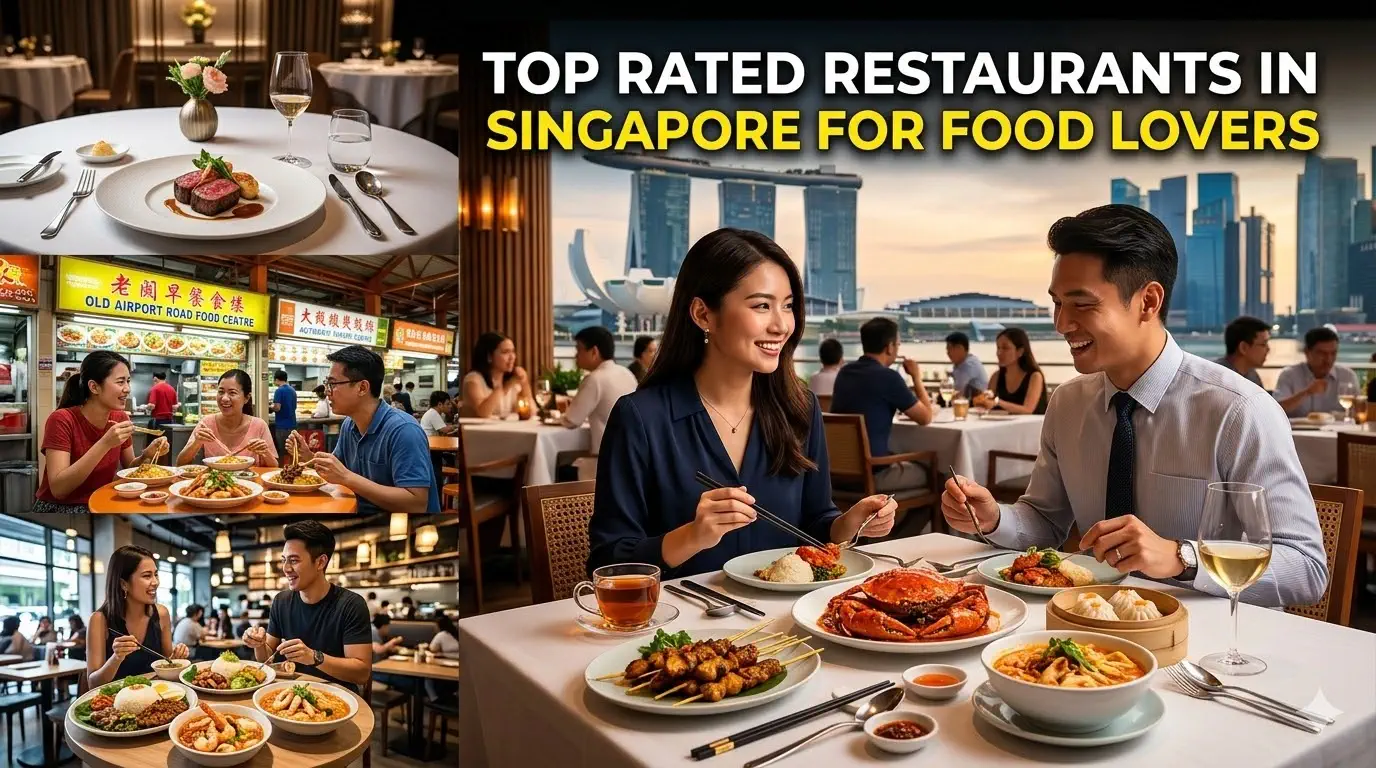 Top Rated Restaurants in Singapore for Food Lovers