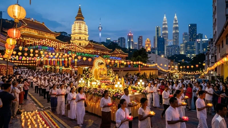 Wesak Day 2026 in Malaysia