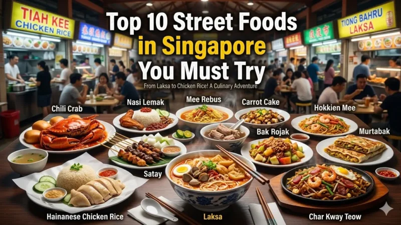 Top 10 Street Foods in Singapore You Must Try