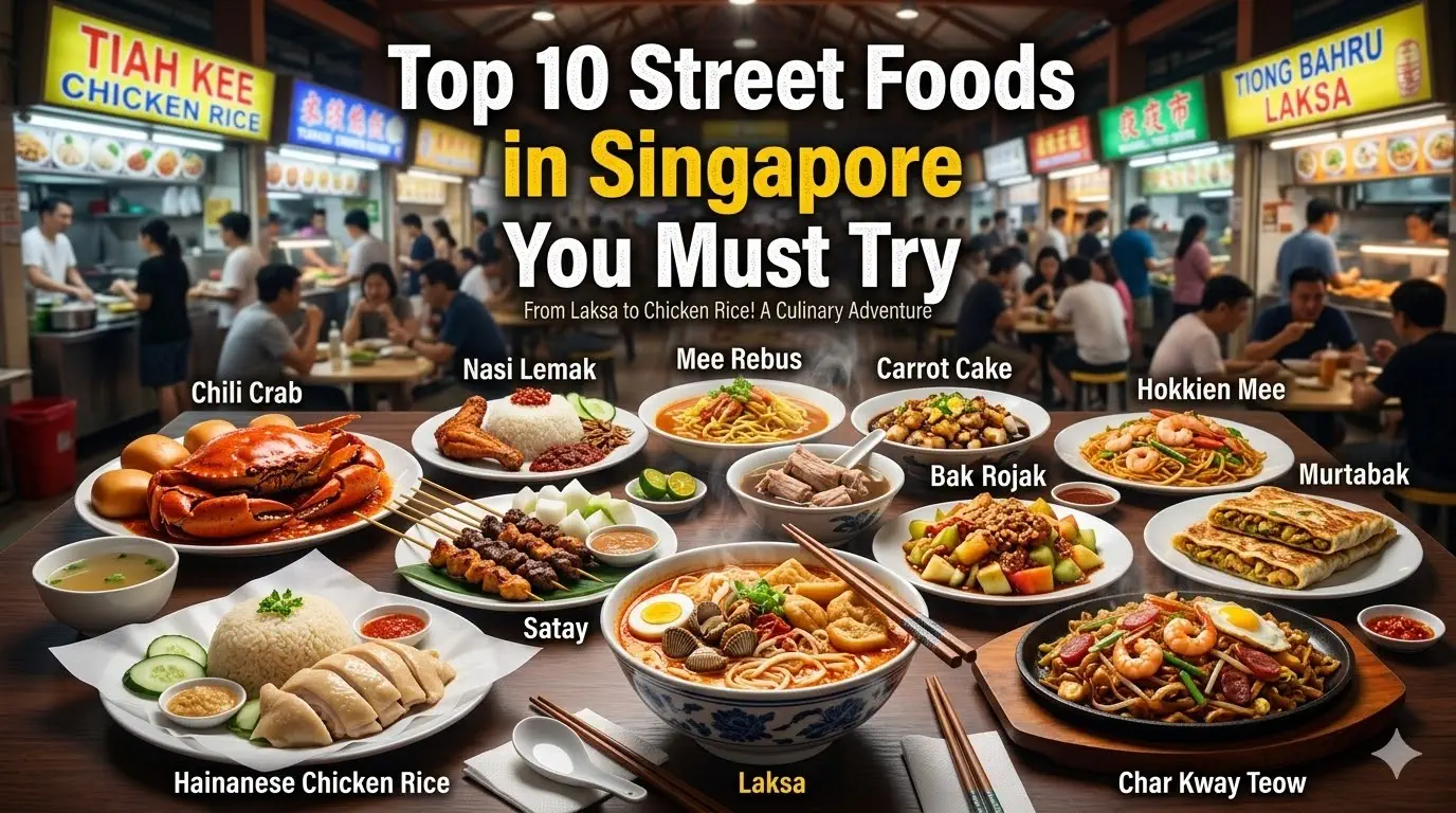Top 10 Street Foods in Singapore You Must Try