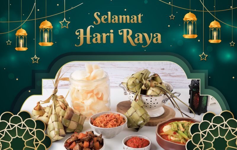 salamat Hari Raya Aidilfitri 2026 Food / dishes
