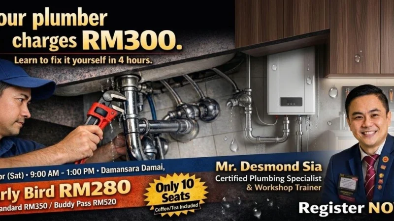 DIY Plumbing for Beginners Workshop