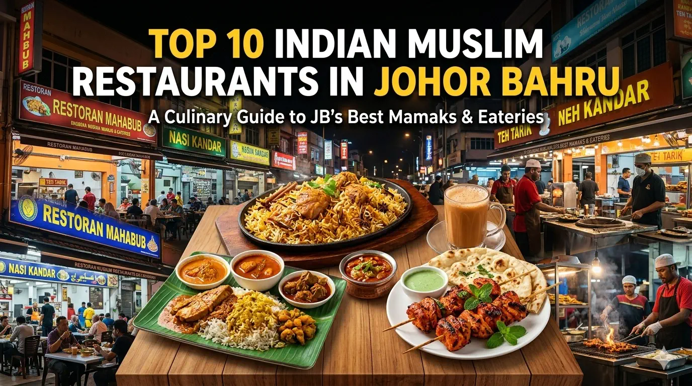 Top 10 Indian Muslim Restaurants in Johor Bahru