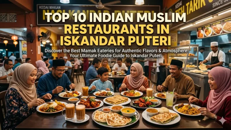 Top 10 Indian Muslim Restaurants in Iskandar Puteri You Must Try