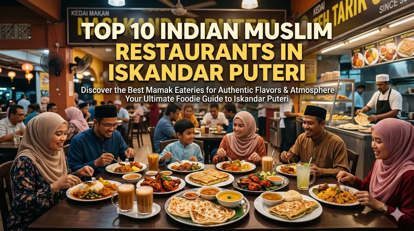 Top 10 Indian Muslim Restaurants in Iskandar Puteri You Must Try