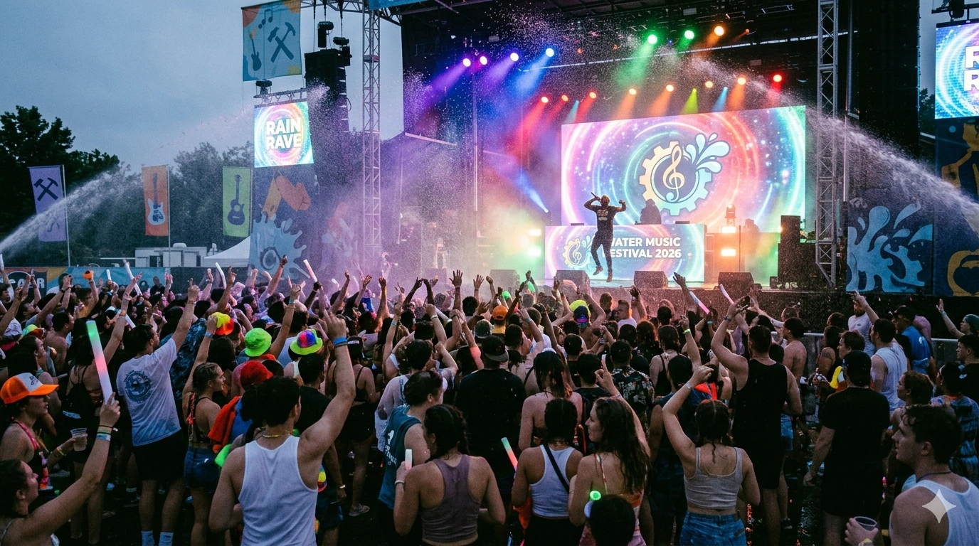 World Labour Day Celebration cum Rain Rave Water Music Festival 2026