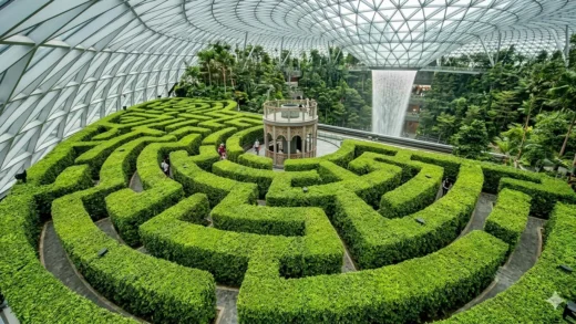 Jewel Hedge Maze