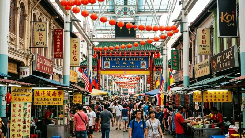 Chinatown in Malaysia