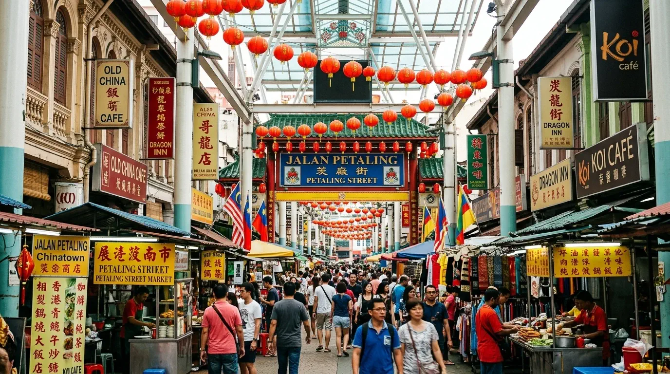 Chinatown in Malaysia