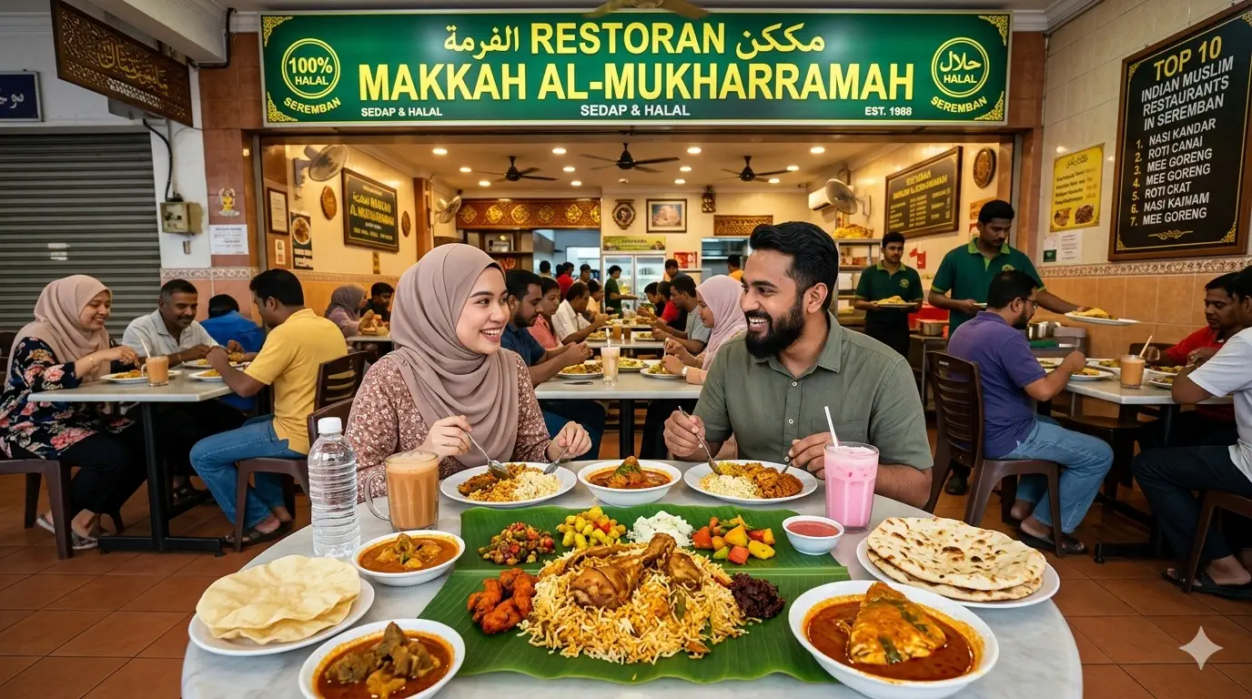 Top 10 Indian Muslim Restaurants in Seremban