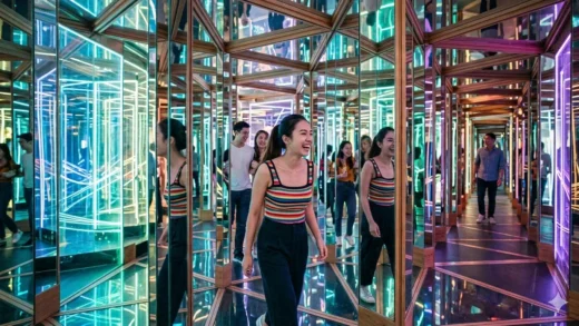 Mirror Maze at Jewel