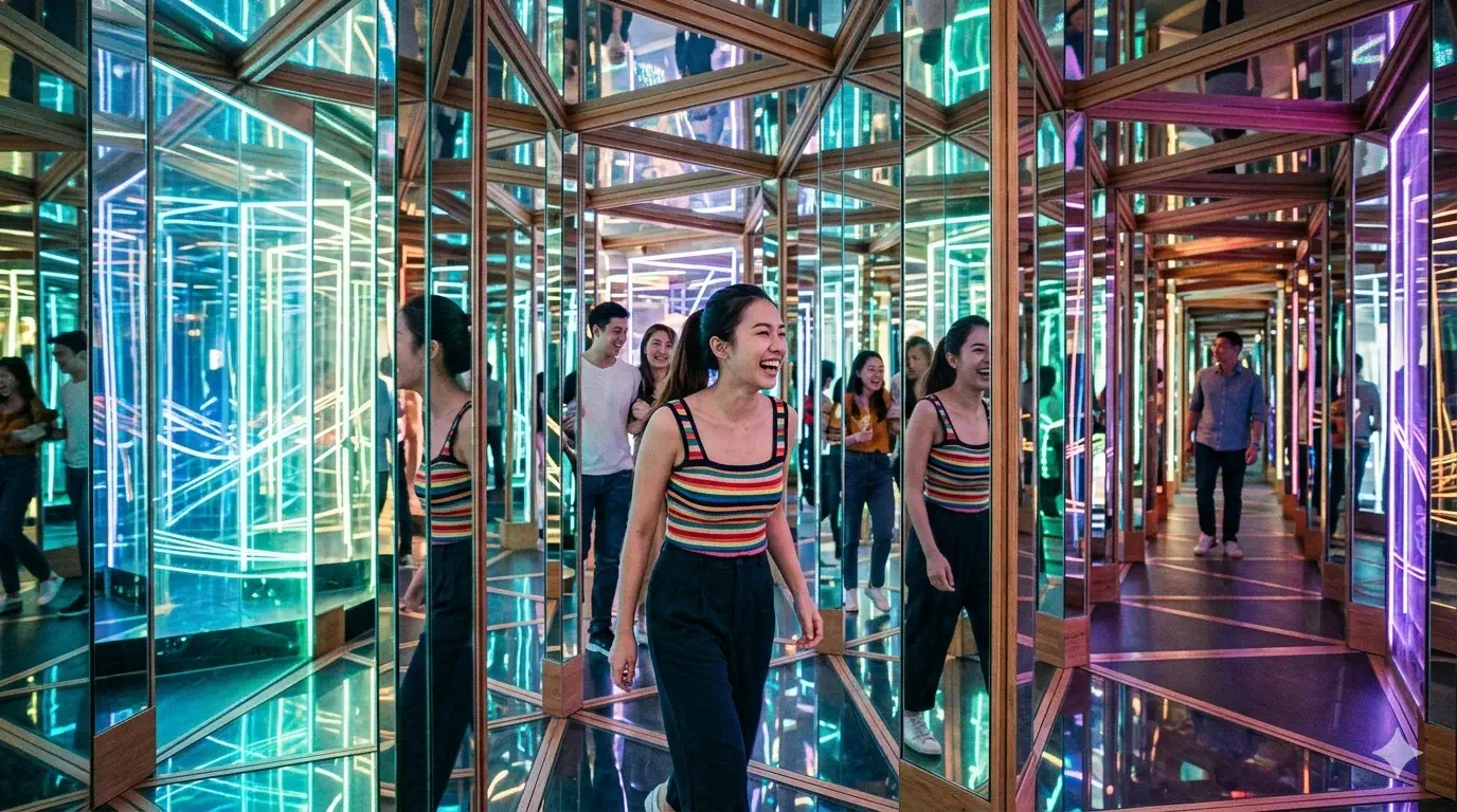 Mirror Maze at Jewel