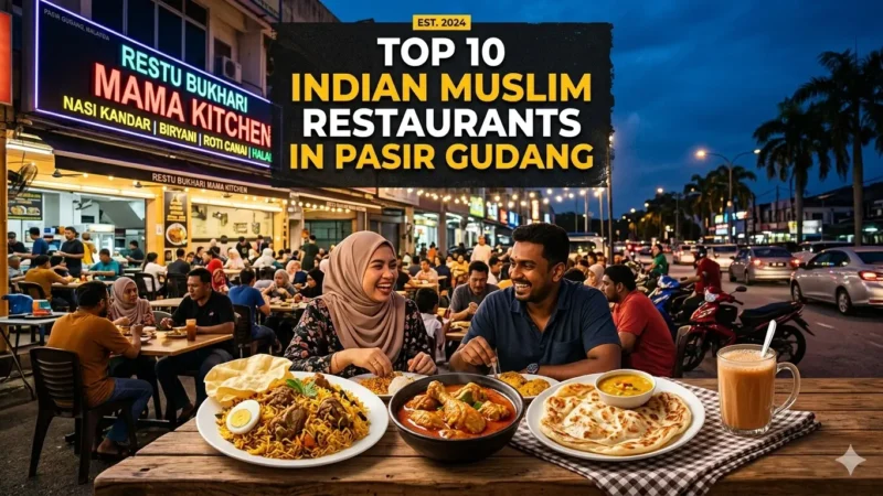 Top 10 Indian Muslim Restaurants in Pasir Gudang