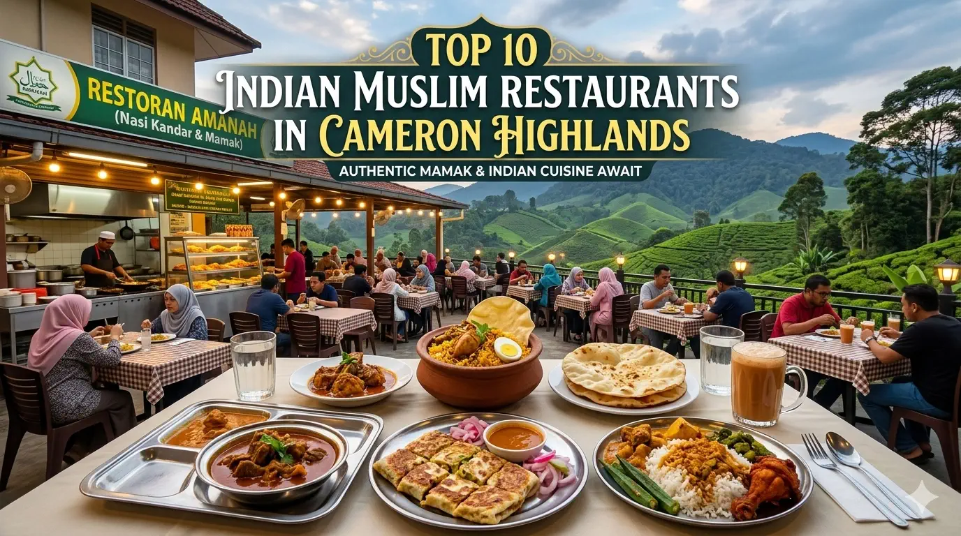 Top 10 Indian Muslim Restaurants in Cameron Highlands You Must Try