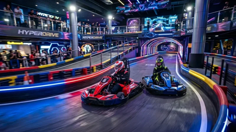 Electric go-kart