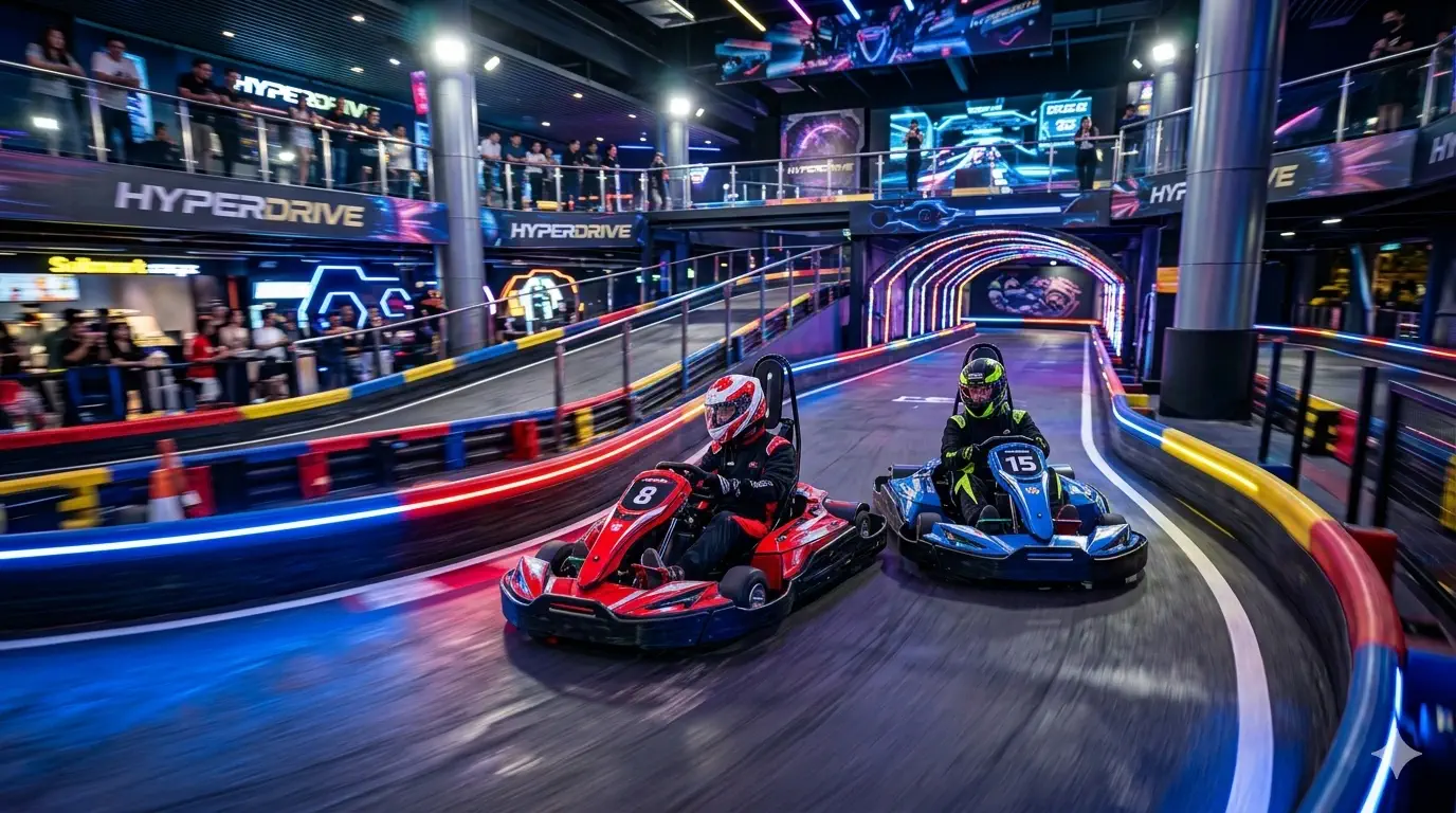 Electric go-kart