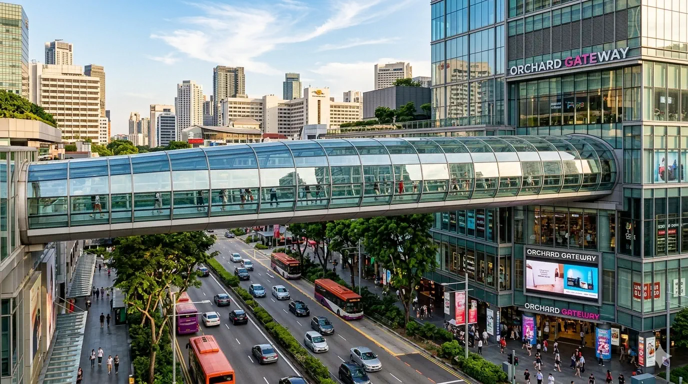 Orchard Gateway Sky Bridge