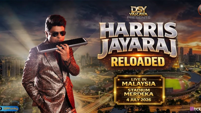 Harris Jayaraj Reloaded Live in Malaysia 2026
