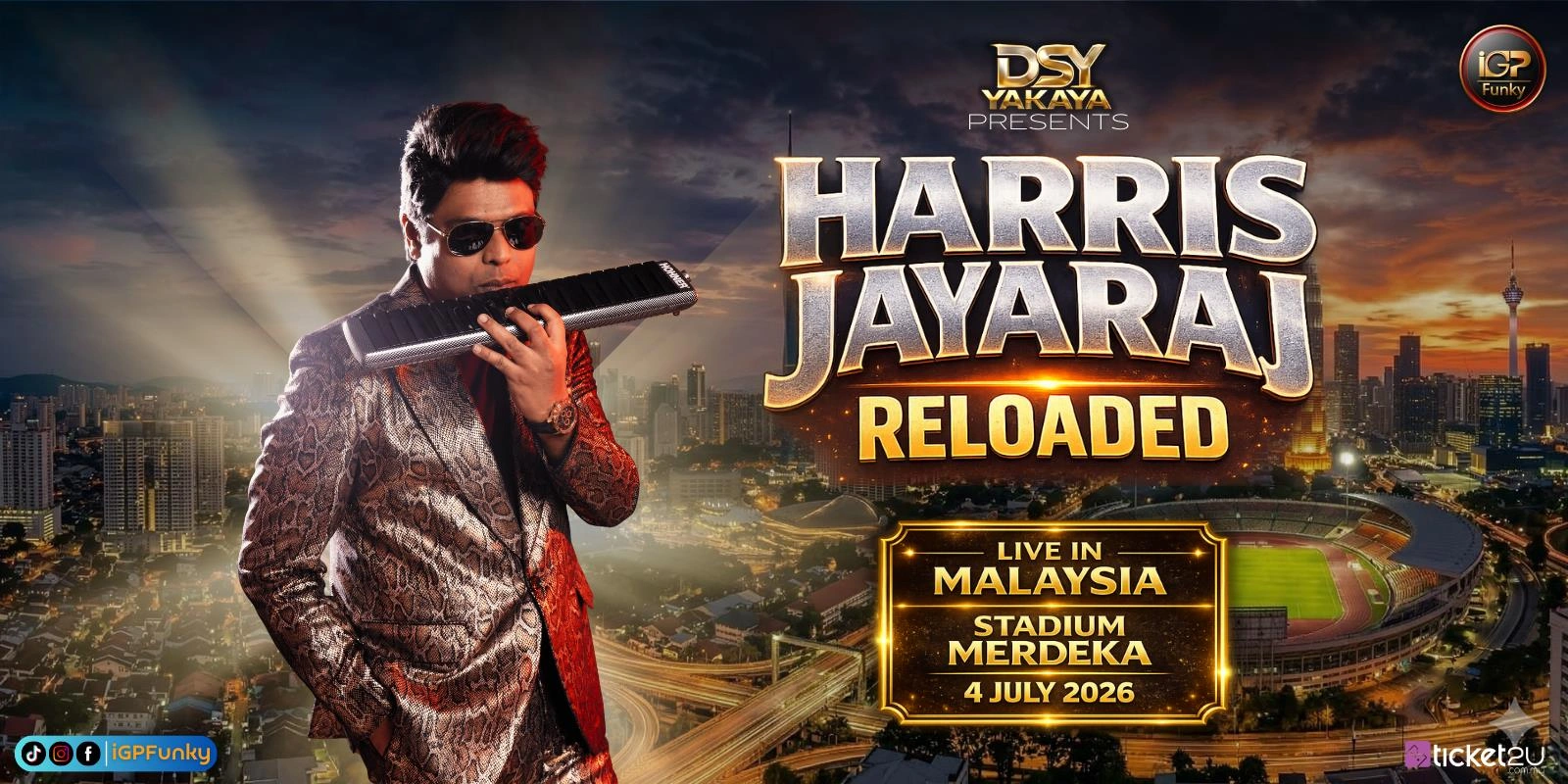 Harris Jayaraj Reloaded Live in Malaysia 2026