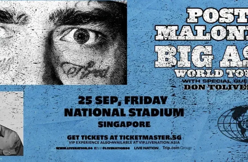 Post Malone Kuala Lumpur 2026 - BIG Stadium World Tour
