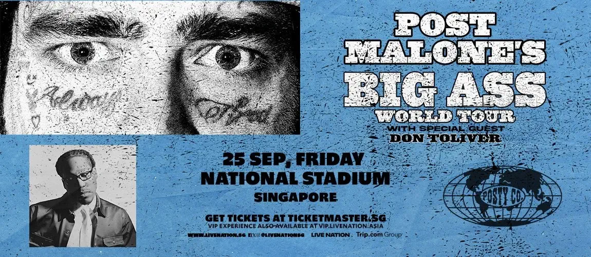 Post Malone Kuala Lumpur 2026 - BIG Stadium World Tour