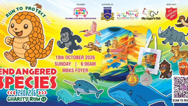 RUN TO PROTECT Endangered Species 2026 Charity Run 4.0 in Kuching