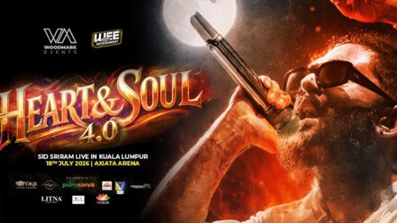 SID SRIRAM LIVE IN KL 2026 HEART And SOUL 4.0