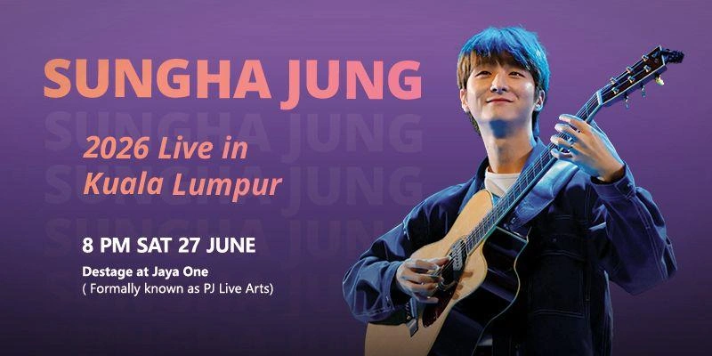 SUNGHA JUNG 2026 Live in Kuala Lumpur