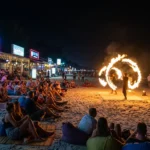 The best place to see fire shows in Langkawi is Pantai Cenang Cenang Beach