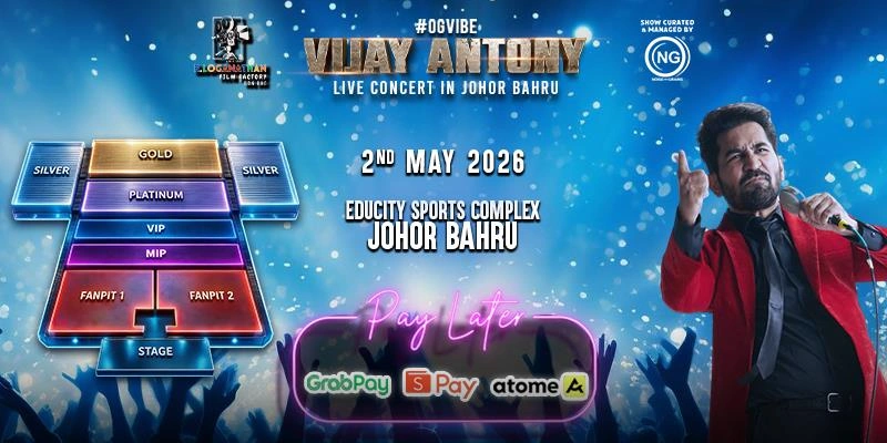 VIJAY ANTONY LIVE IN CONCERT (JOHOR BAHRU)