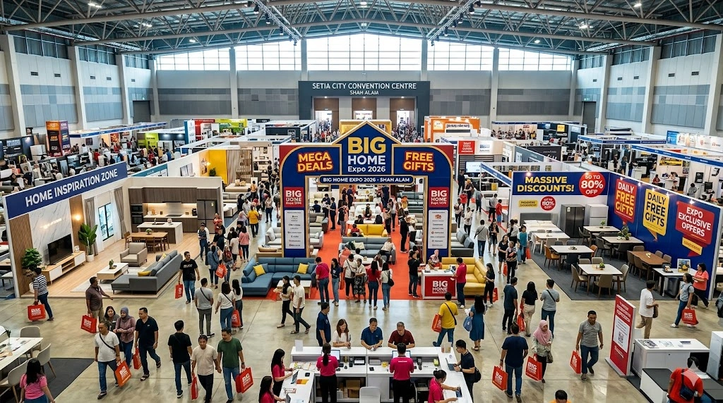 BIG HOME Expo 2026 Returns to Shah Alam with Massive Deals Free Gifts and Home Inspiration