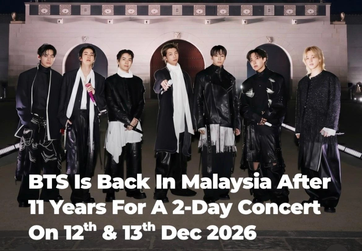 BTS Returns to Malaysia After 11 Years With Explosive Kuala Lumpur Concerts in 2026