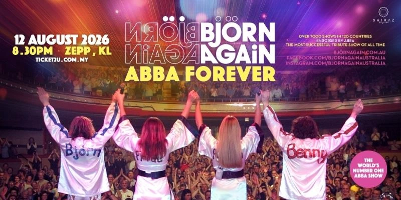 Bjorn Again ABBA Forever to Light Up Kuala Lumpur with a Night of Classic ABBA Hits
